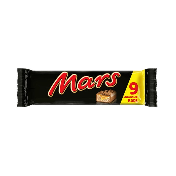 MARS Chocolate Snack Bars Multipack 9x33.8g