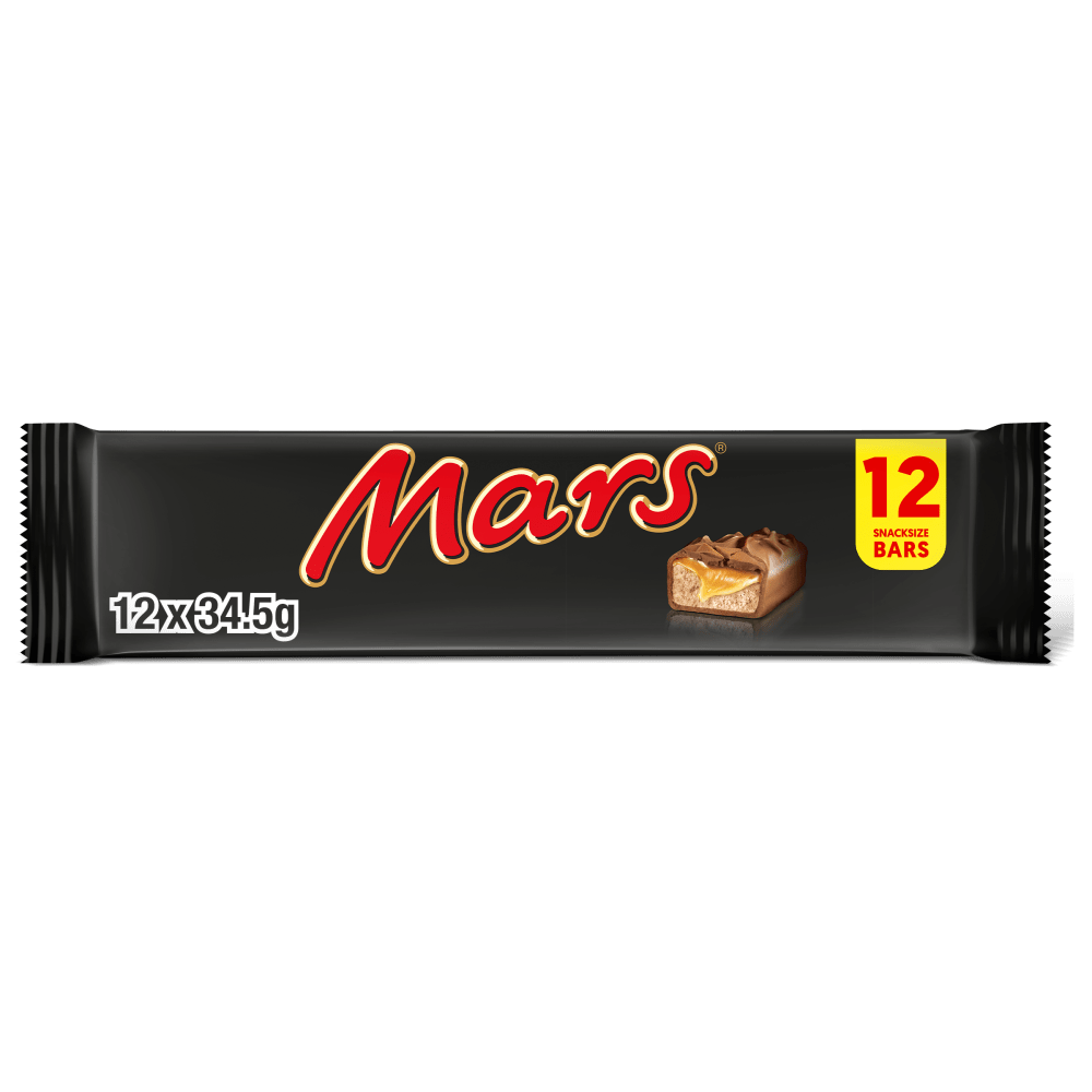MARS Caramel Multipack Chocolate Bars 12 x 34.5g