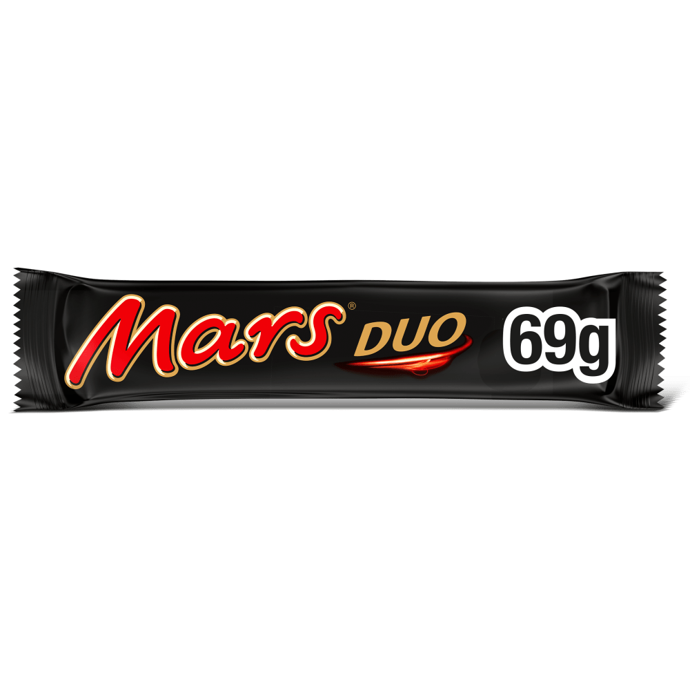 MARS Duo Caramel & Milk Chocolate Bar 69g